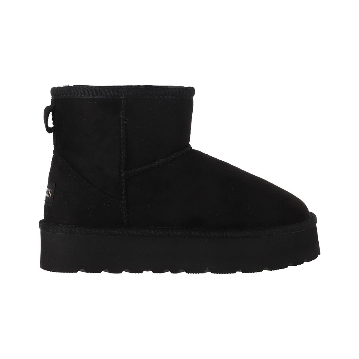 BAMERS - Botas Niña Blast Short Fiber Negra Plataforma Bamers