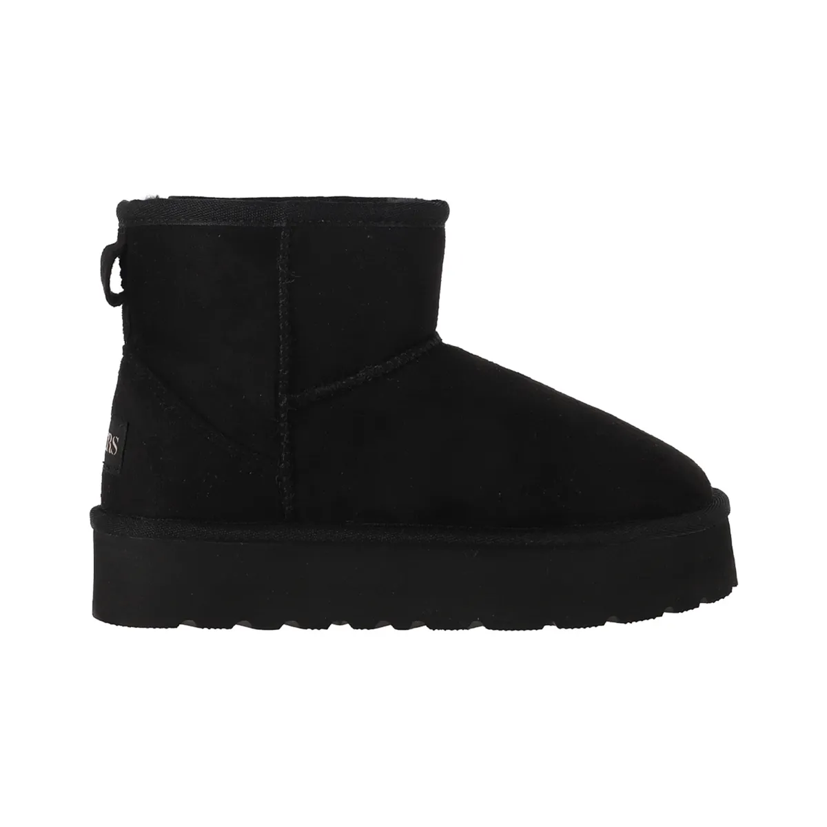 BAMERS - Botas Niña Blast Short Fiber Negra Plataforma Bamers