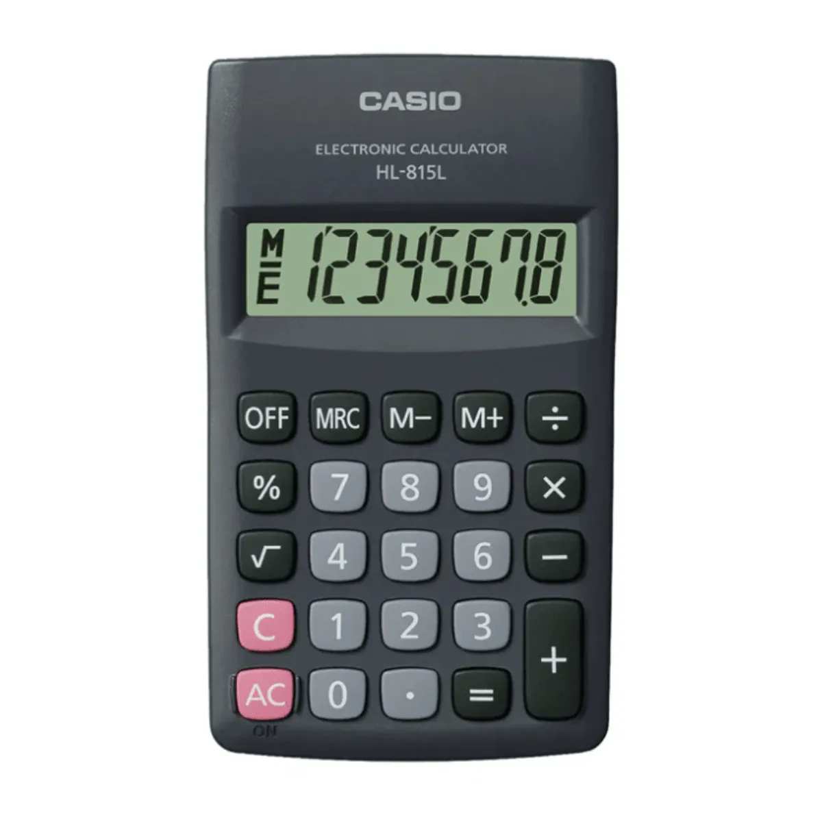 CASIO - CALCULADORA CASIO HL-815L-BK NEGRO
