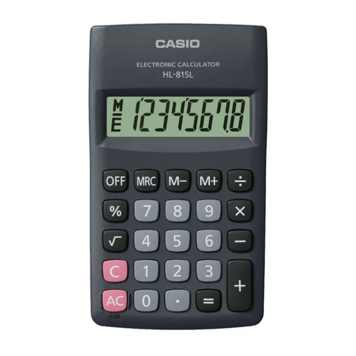 CASIO - CALCULADORA CASIO HL-815L-BK NEGRO