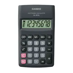 CASIO - CALCULADORA HL-815L-BK NEGRO
