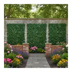 EKOL TACTICA MILITAR - Malla Cerca De Hojas Planta Enredadera Artificial Jardín 100x300 cm