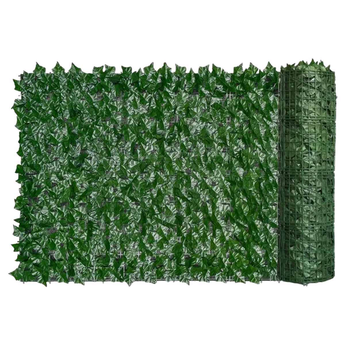 EKOL TACTICA MILITAR - Pack 2 Mallas Cerca De Hojas Planta Enredadera Artificial Jardín 100x300 cm