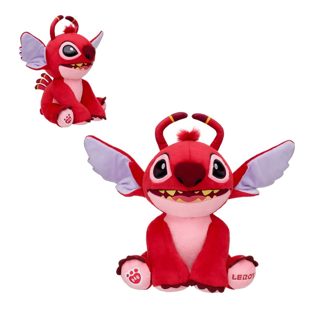 BUILD A BEAR - Peluche Leroy Stitch Disney Build-A-Bear