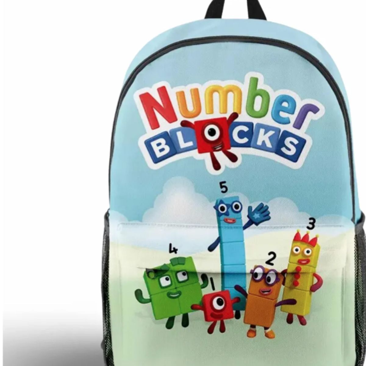 GENERICO - Mochila Escolar Numberblocks Dibujos Niños Animados 1 A 5