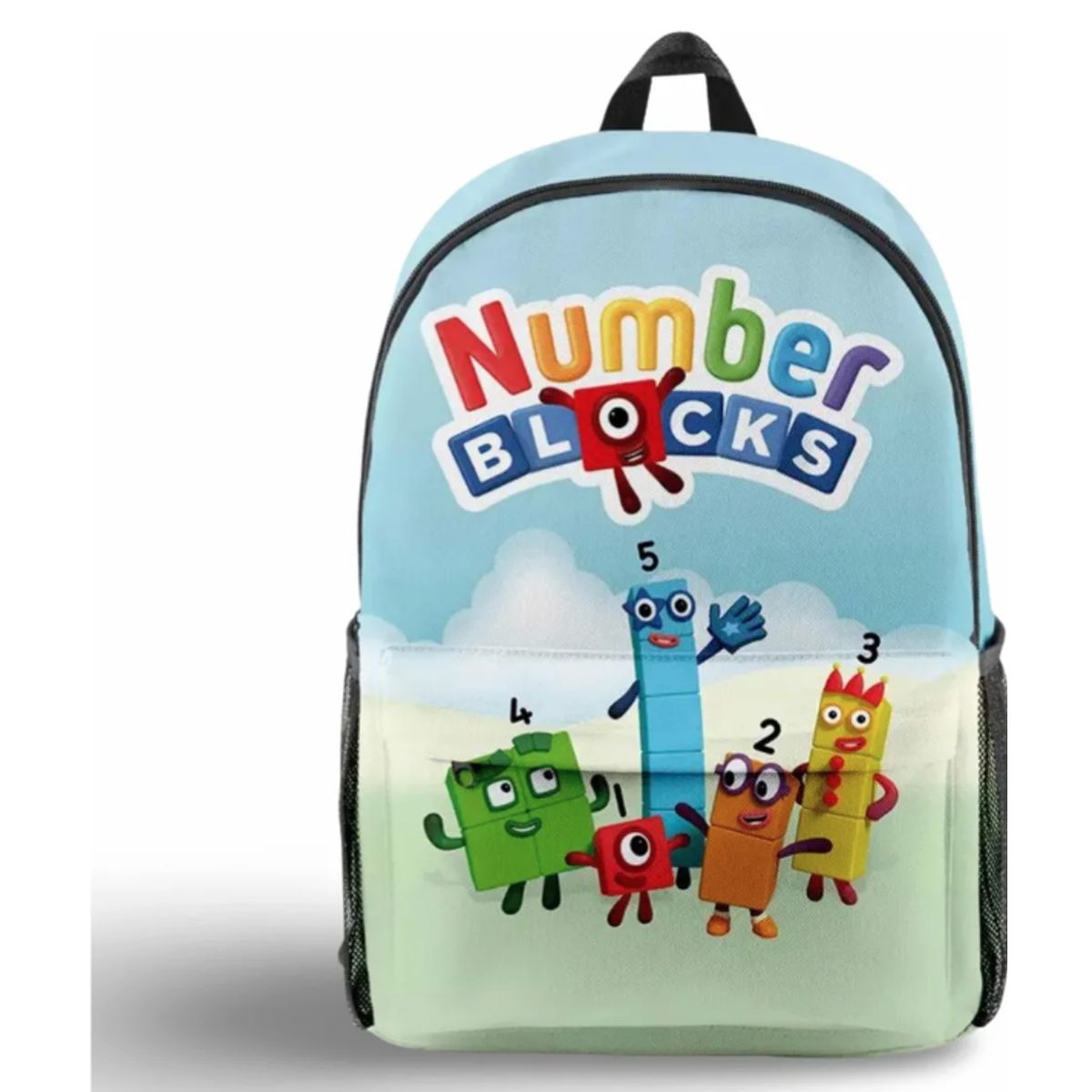 GENERICO - Mochila Escolar Numberblocks Dibujos Niños Animados 1 A 5