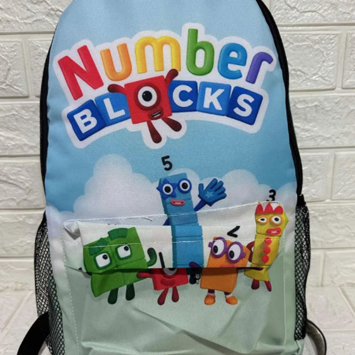 GENERICO - Mochila Escolar Numberblocks Dibujos Niños Animados 1 A 5