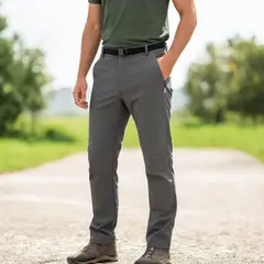 BLUE MOUNTAIN - PANTALON OUTDOOR TERMICO IMPERMEABLE VARON SOFTSHELL