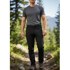 BLUE MOUNTAIN - PANTALON OUTDOOR TERMICO IMPERMEABLE VARON SOFTSHELL