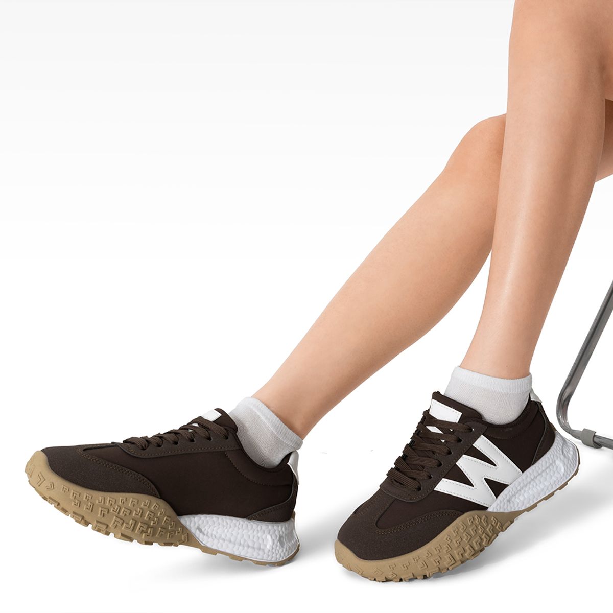 WEIDE - Zapatillas Urbanas Mujer Plataforma PU Weide TFA220