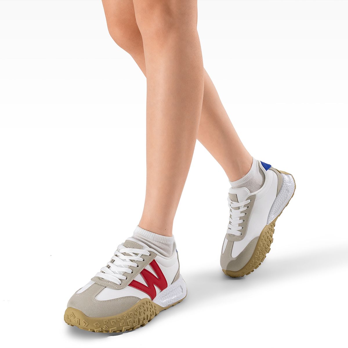 WEIDE - Zapatillas Urbanas Mujer Plataforma PU Weide TFA220