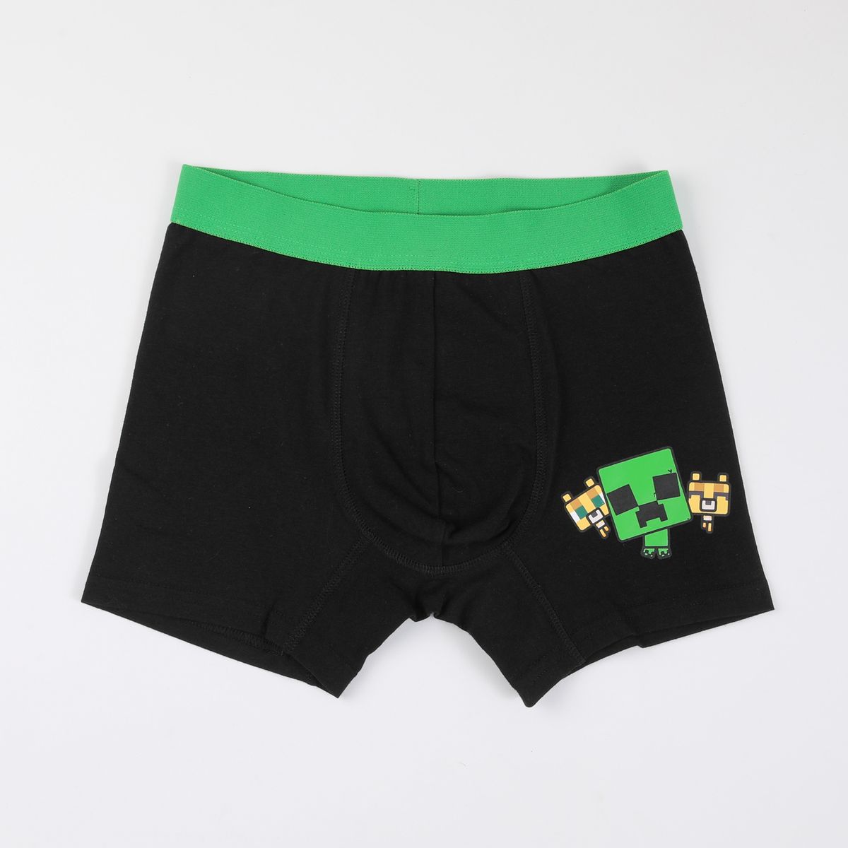 MINECRAFT - Tripack Bóxer Niño Print Creepers Verde Minecraft