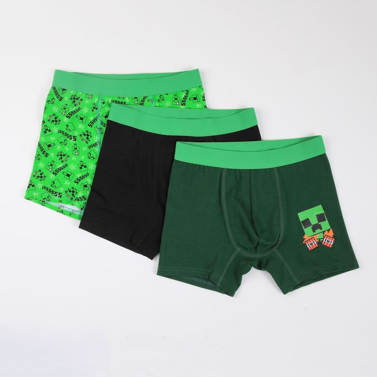 Tripack Boxer Nino Print Creepers Verde Verde 6
