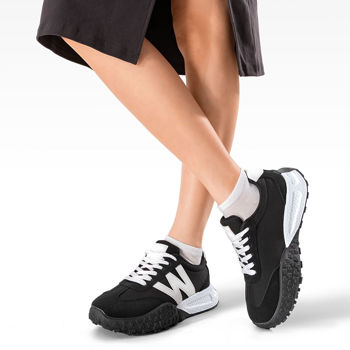 WEIDE - Zapatillas Urbanas Mujer Plataforma PU Weide TFA220