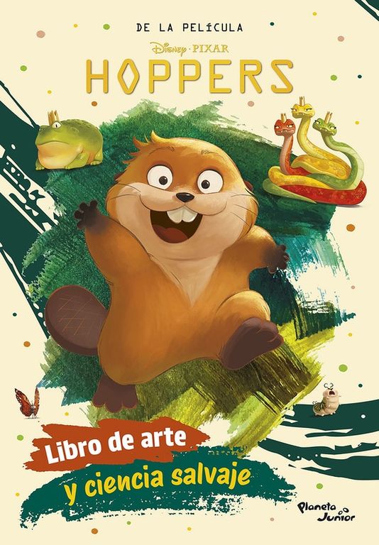 Libro Hoppers. Libro de arte y ciencia salvaje - Disney