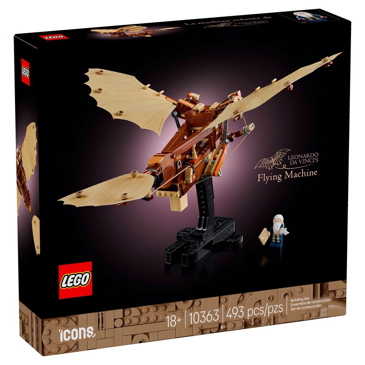 LEGO - Máquina Voladora De Leonardo Da Vinci Lego Icons