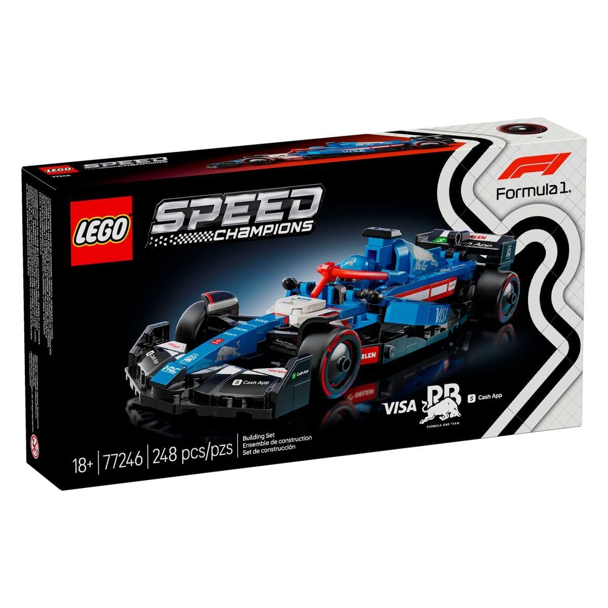 LEGO - Auto Visa Cash App RB VCARB 01 F1 Lego Speed Champions F1