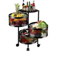 CHANGZHOU GILLIBRAND CAMPING OUTDOOR - Carrito Verdulero Organizador de 3 Cestas