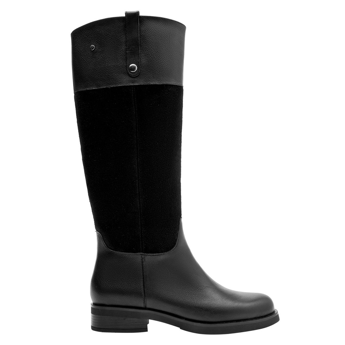 POLLINI - Bota Casual Mujer Negro Pollini