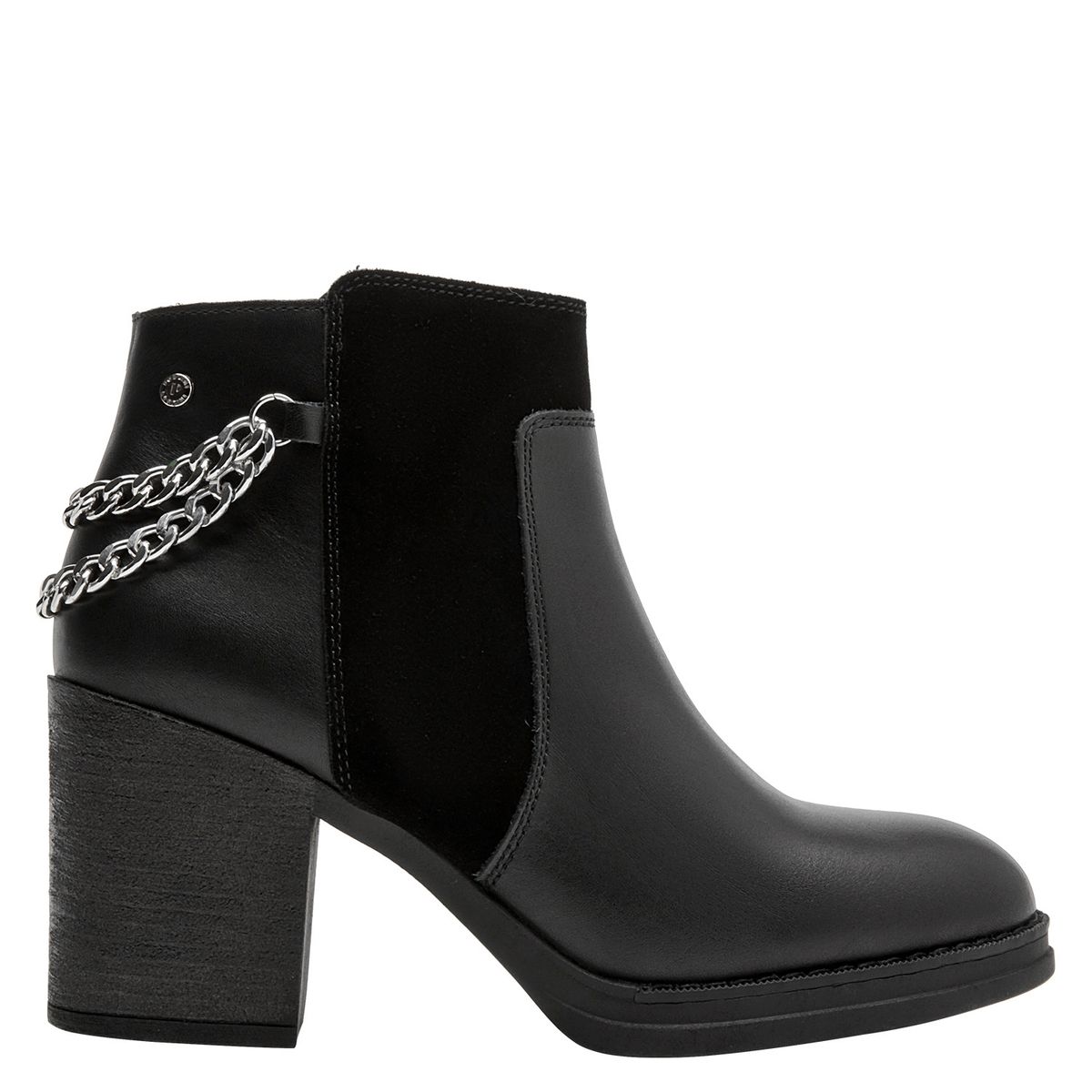 POLLINI - Botín Casual Mujer Negro Pollini