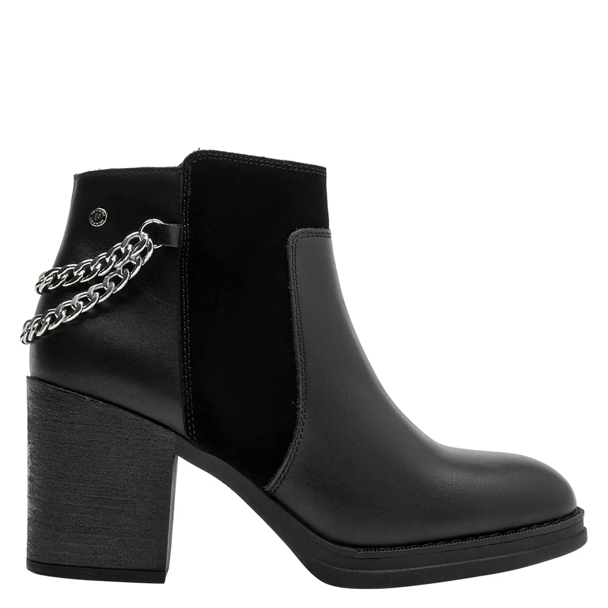 POLLINI - Botín Casual Mujer Negro Pollini