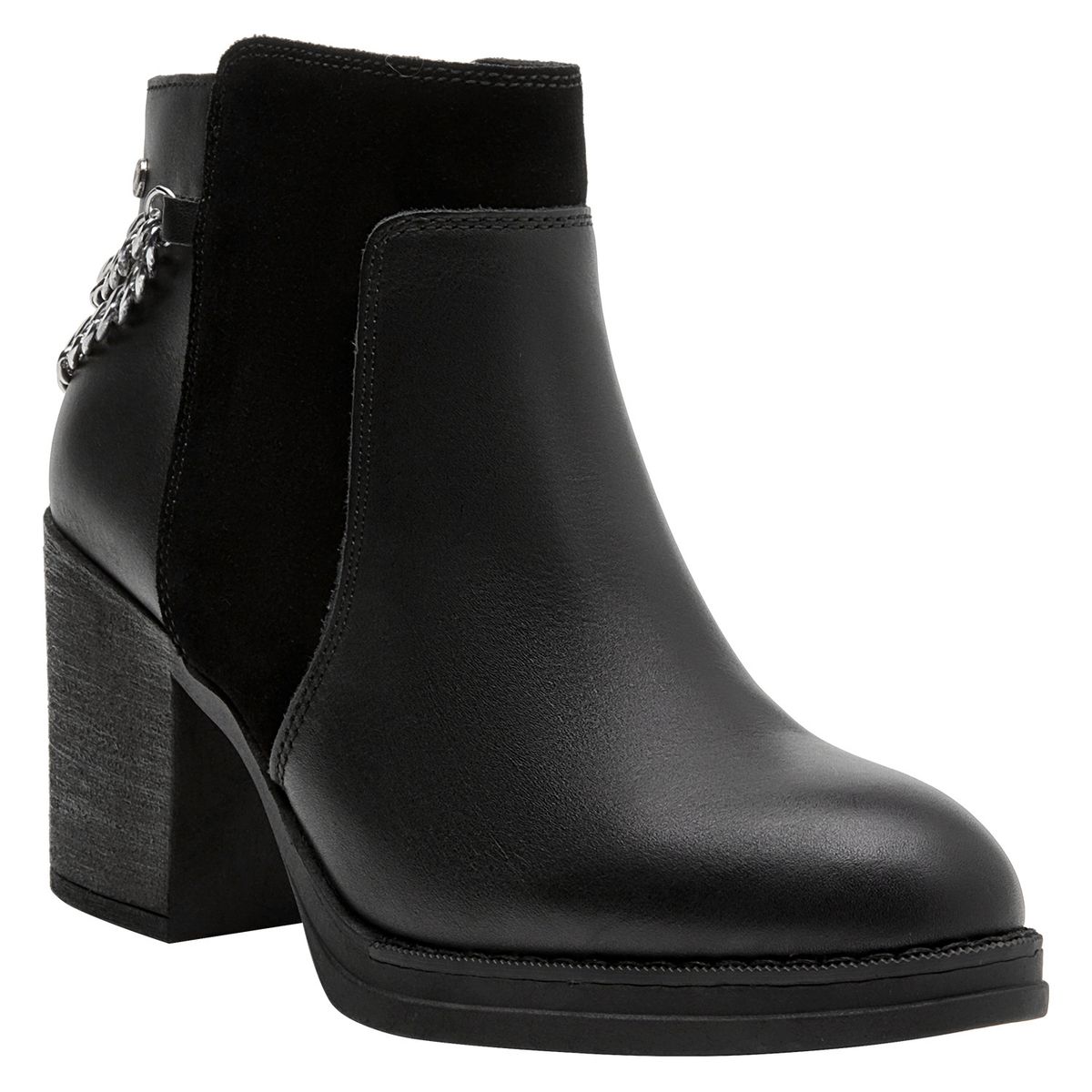 POLLINI - Botín Casual Mujer Negro Pollini