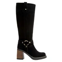 POLLINI - Bota Casual Mujer Negro