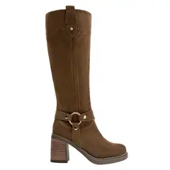 POLLINI - Bota Casual Mujer Marrón claro