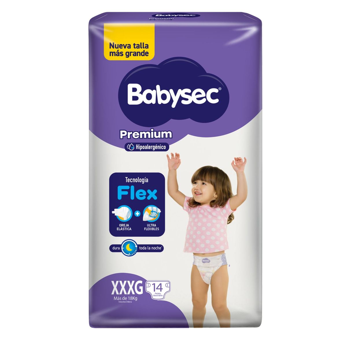 BABYSEC - Babysec Premium XXXG x14Un