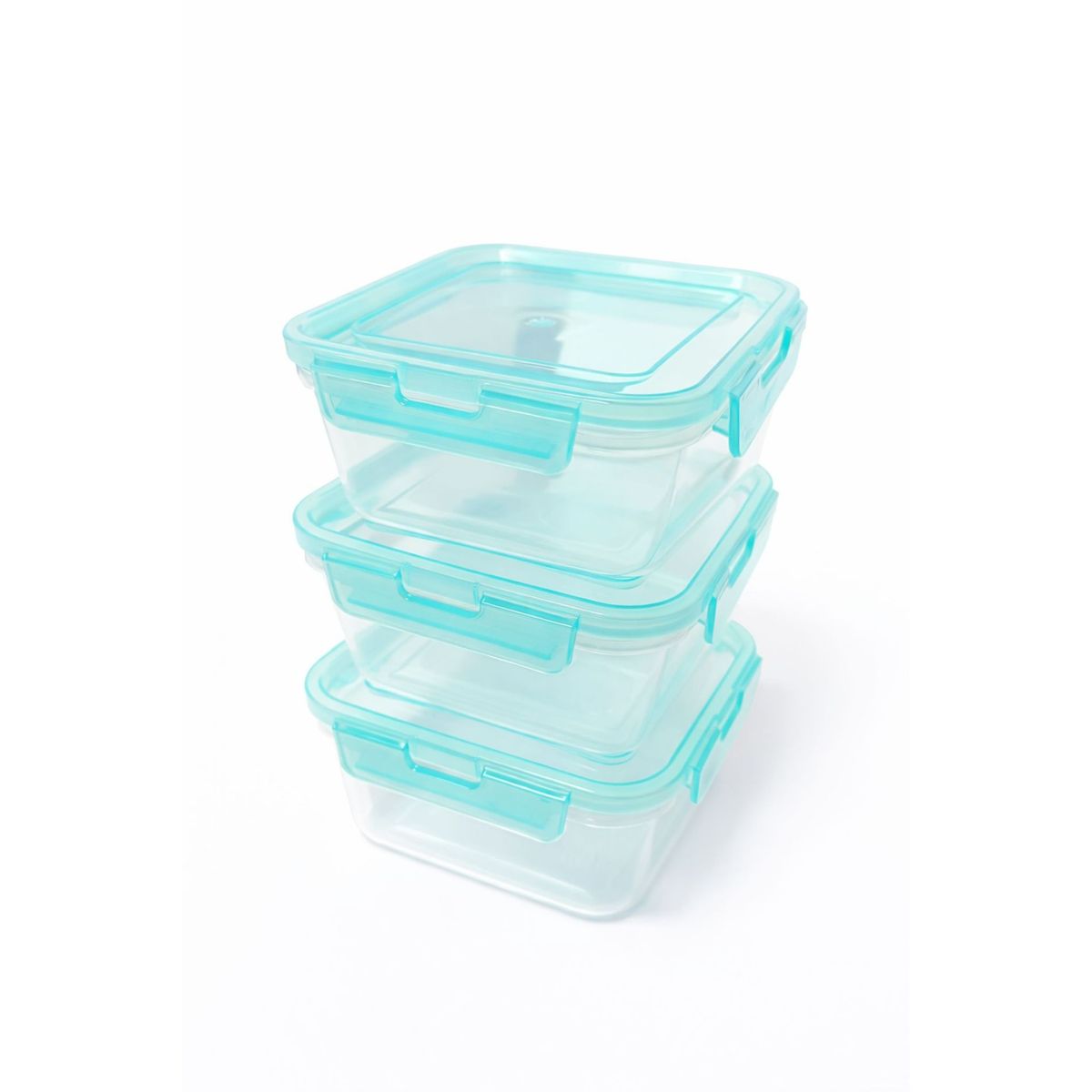 KITCHENWARE - Set 3 Contenedores Plásticos Hermeticos 430ml Kitchenware