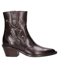 MJUS - Botín Casual Mujer Marrón oscuro