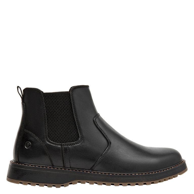 Botín Casual Hombre Negro