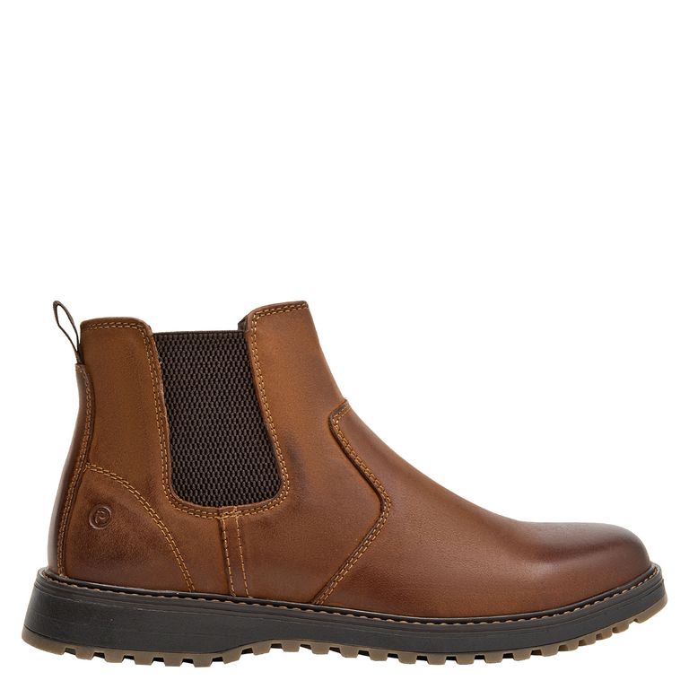 Botín Chelsea Hombre Marrón claro