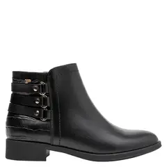 16 HRS - Botín Casual Mujer Negro