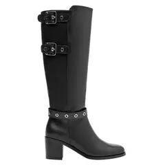 POLLINI - Bota Casual Mujer Negro
