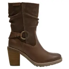 PANAMA JACK - Bota Cuero Mujer Marrón