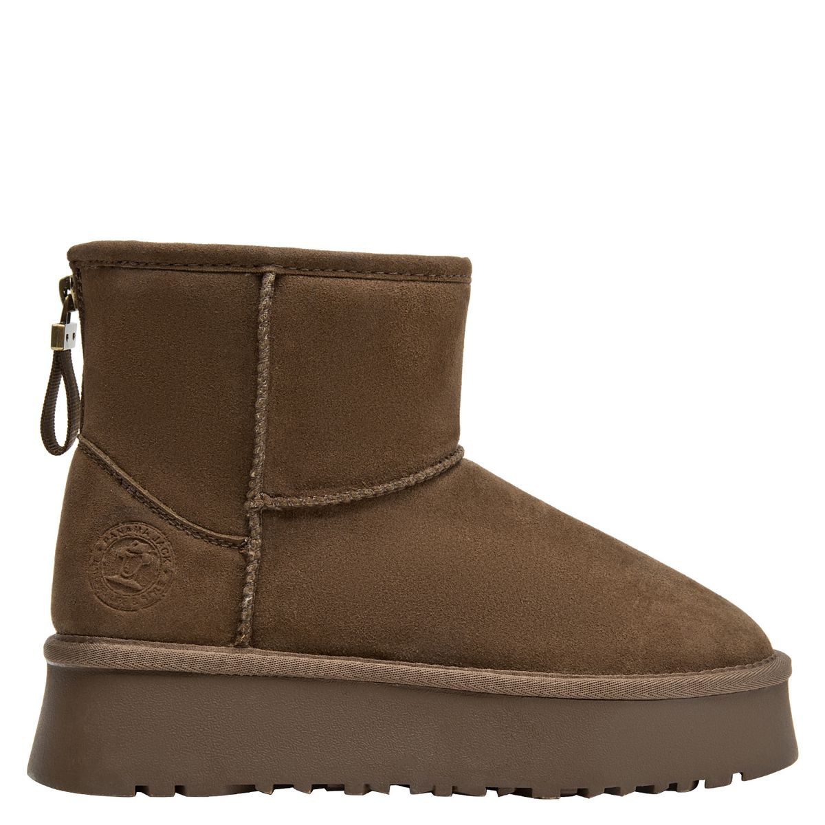 PANAMA JACK - Botín Casual Mujer Marrón oscuro Panama Jack