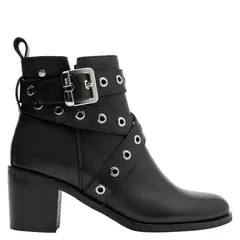 POLLINI - Botín Casual Mujer Negro