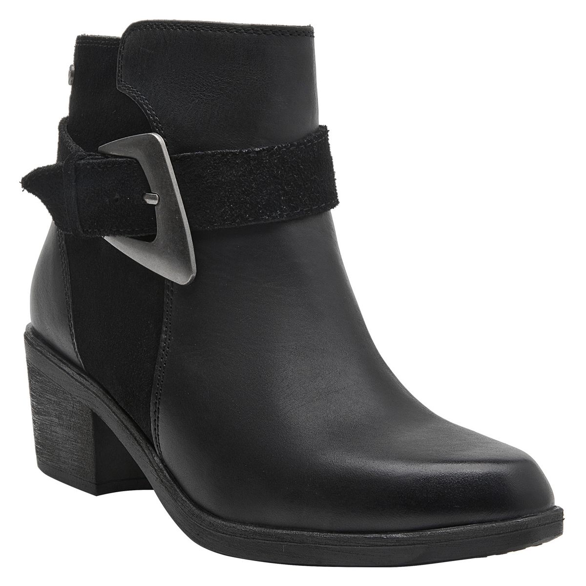 POLLINI - Botín Casual Mujer Negro Pollini