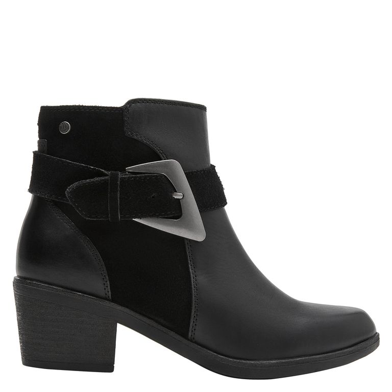 Botín Casual Mujer Negro