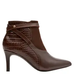 POLLINI - Botín Casual Mujer Marrón