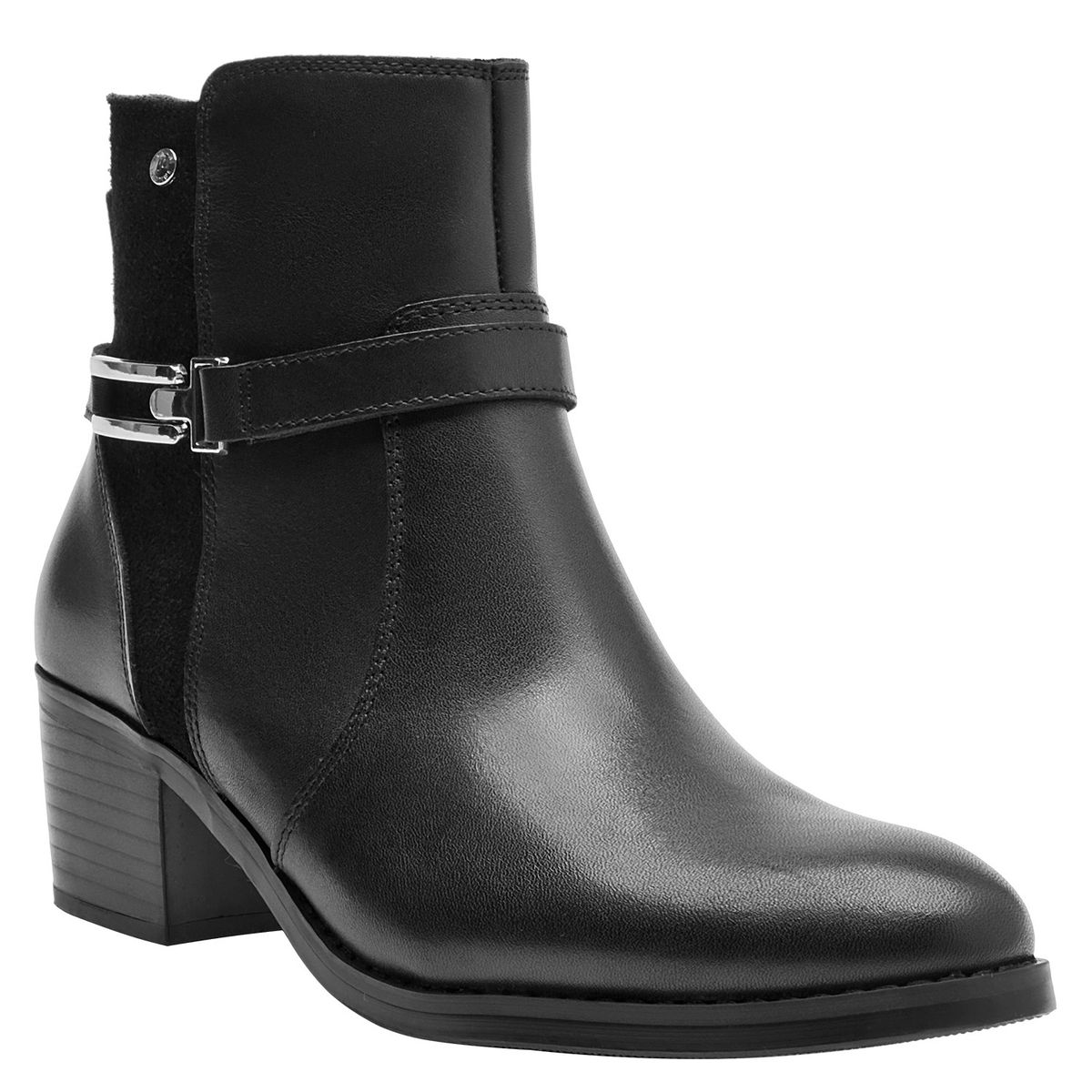 POLLINI - Botín Casual Mujer Negro Pollini
