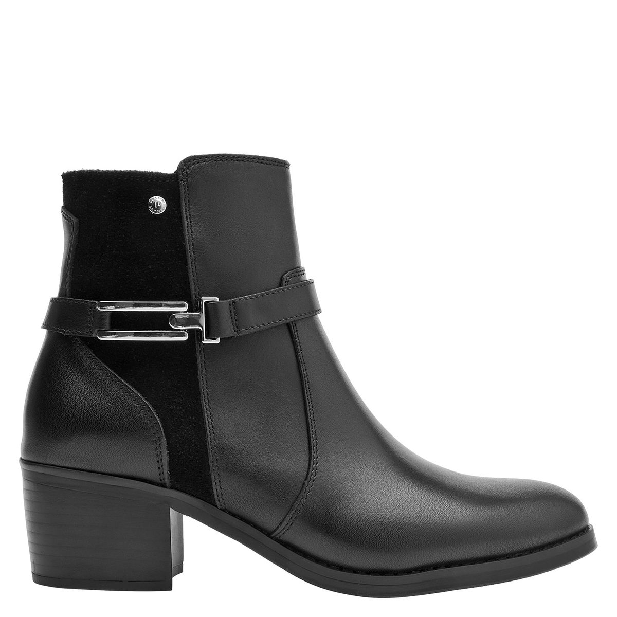 POLLINI - Botín Casual Mujer Negro Pollini