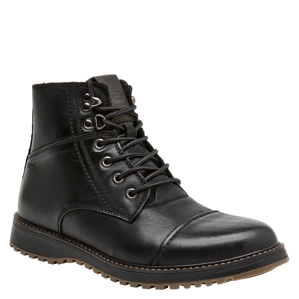 PLUMA - Botín Casual Hombre Negro Pluma