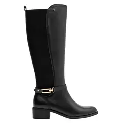 BRUNO ROSSI - Bota Casual Mujer Negro