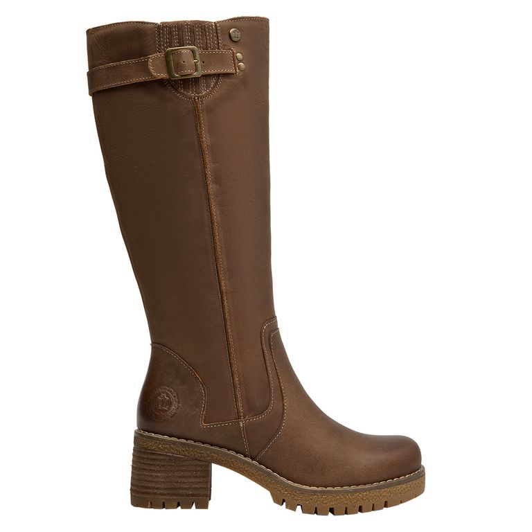 Bota Casual Mujer Marrón