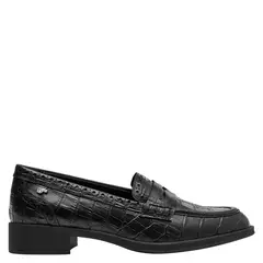16 HRS - Mocasín Casual Mujer Negro