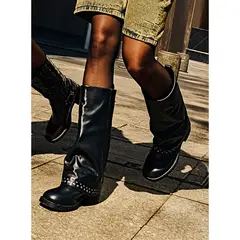 ZAPPA - Bota Casual Mujer Negro