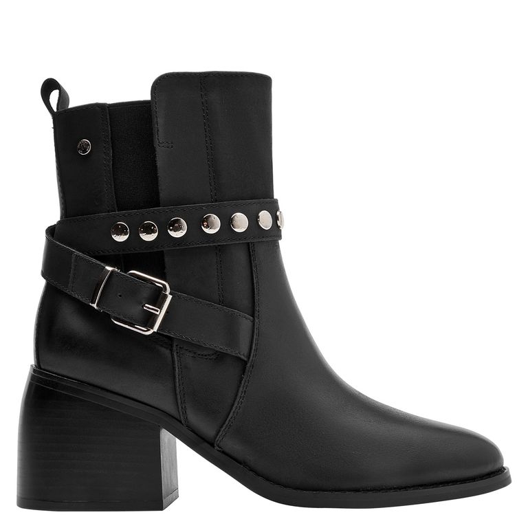 Botín Casual Mujer Negro