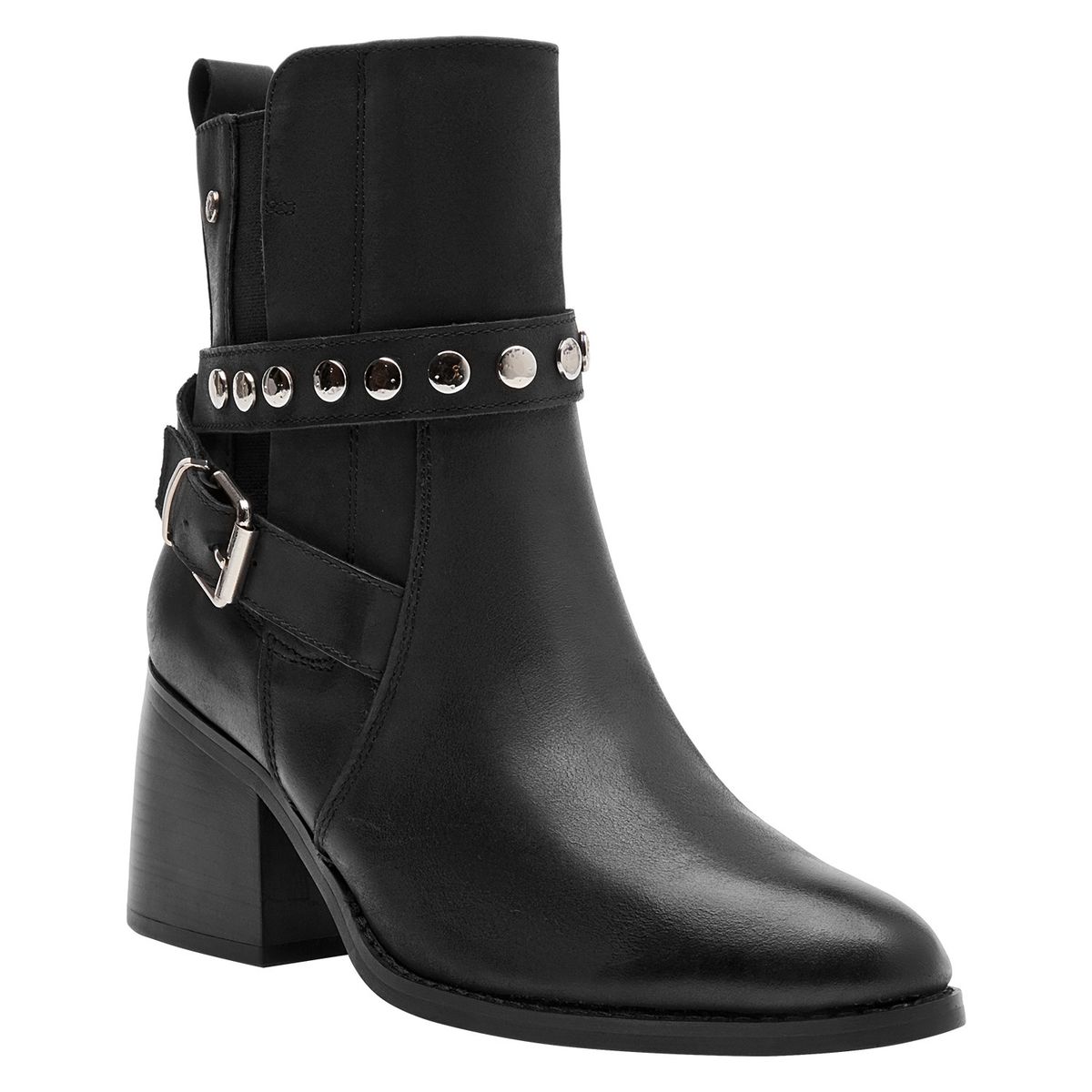 POLLINI - Botín Casual Mujer Negro Pollini